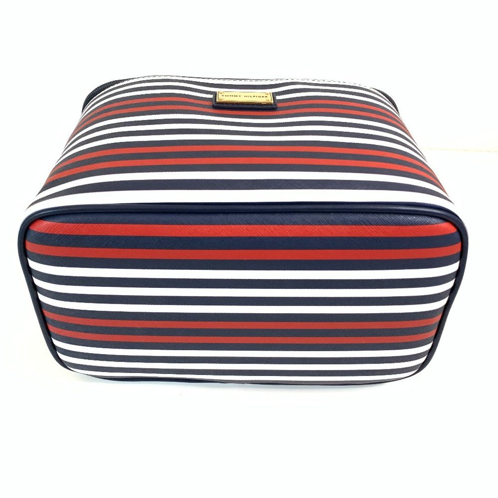 Tommy Hilfiger Cosmetic Travel Bag Blue and White - Picture 6 of 10